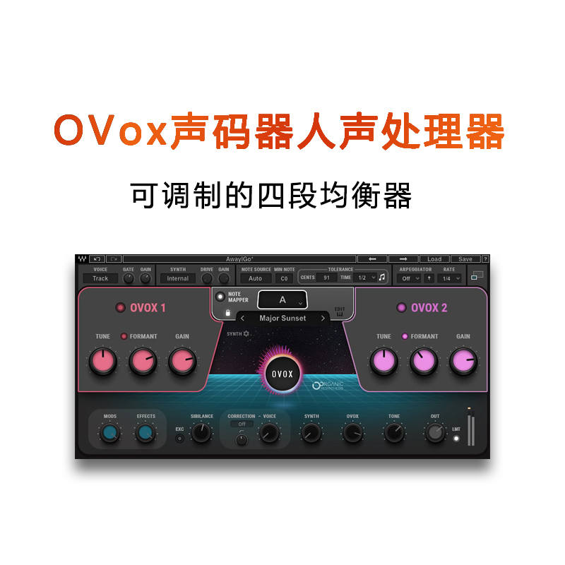 OVox Vocal ReSynthesis 声码器效果器人