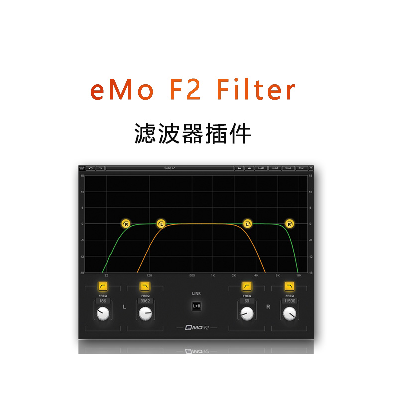 eMo F2 Filter 高通低通滤波器编曲