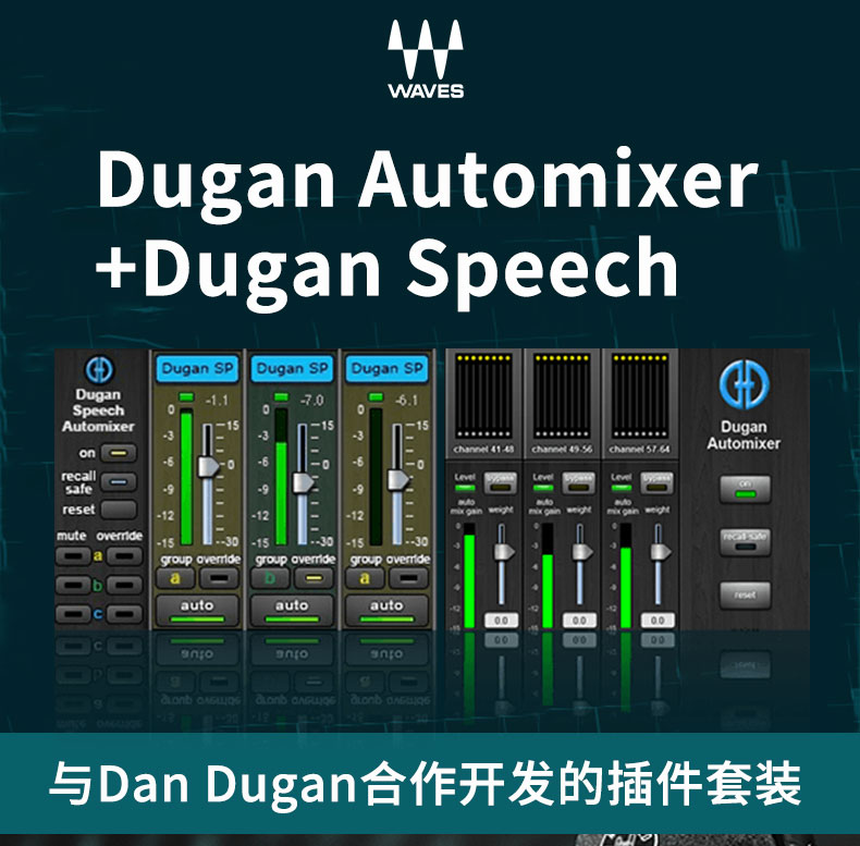 Dugan Automixer + Dugan Speech 自动混音插件(图1)