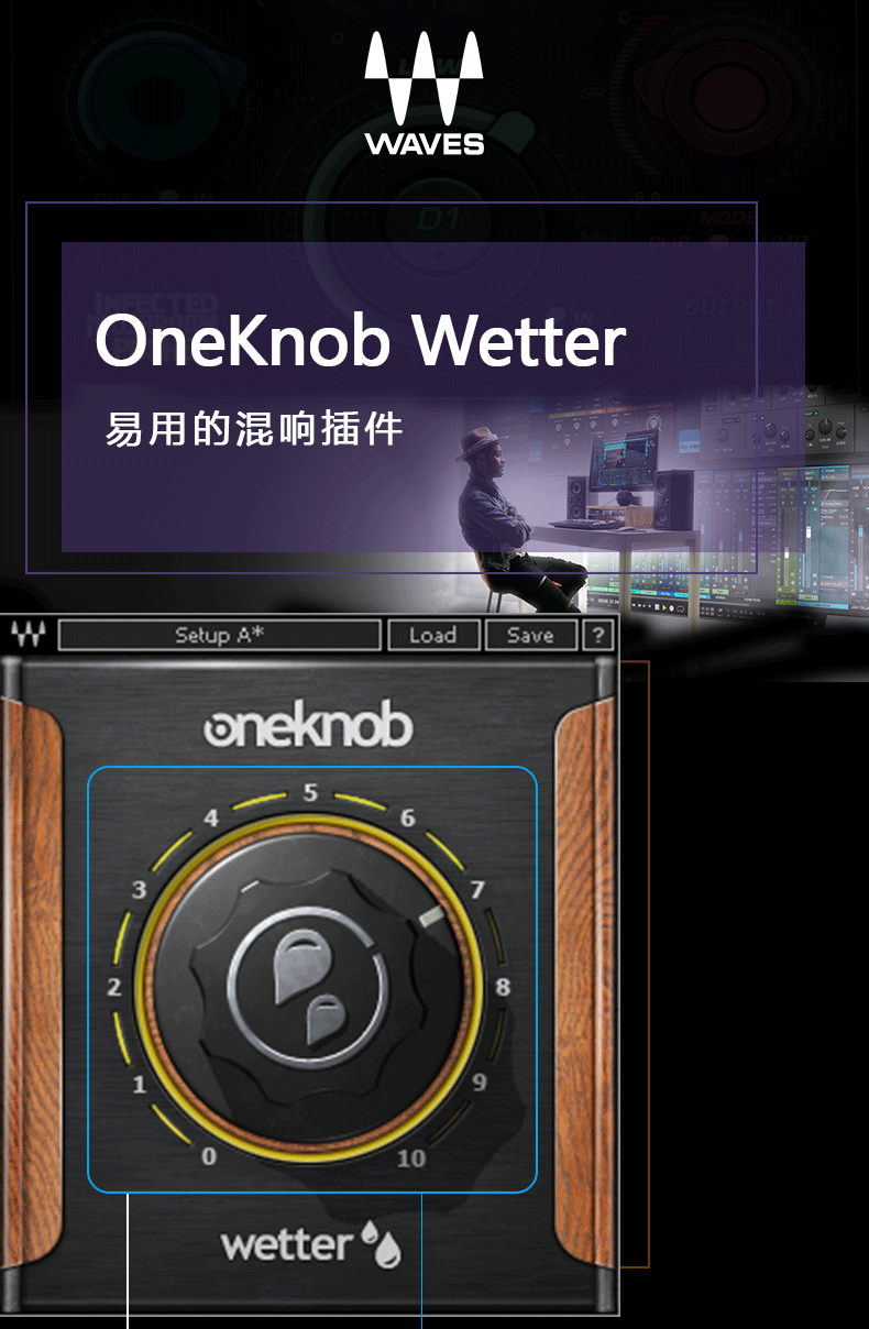 OneKnob Wetter 专业混响插件(图1)