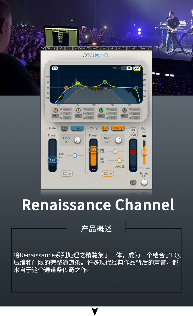 Renaissance Channel通道条插件均衡器母带混音处理(图1)