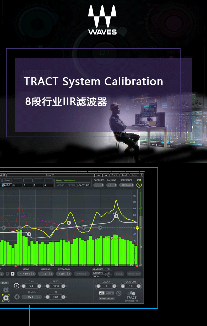 WAVES 14 TRACT System Calibration插件修音调音音乐制作插件(图1)